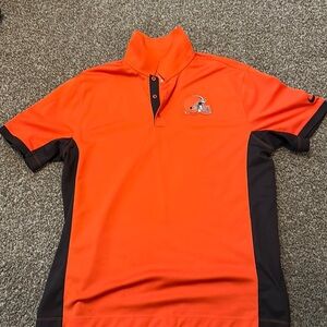 Nike Cleveland Browns Polo Sz L Large